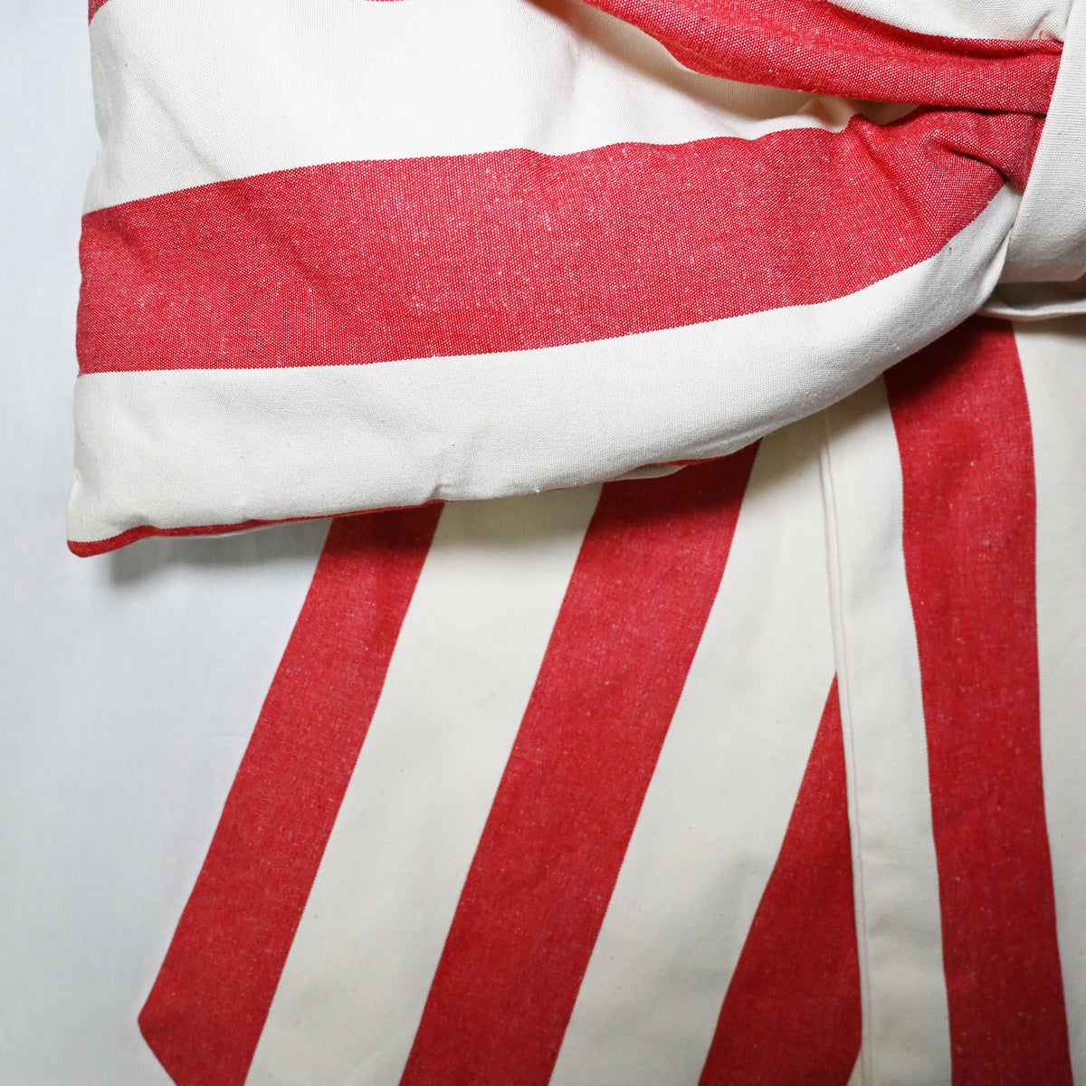 Large Devon Stripe Peony Bow