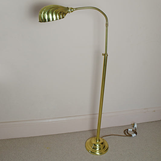 Art Deco Large Clam Floor Lamp