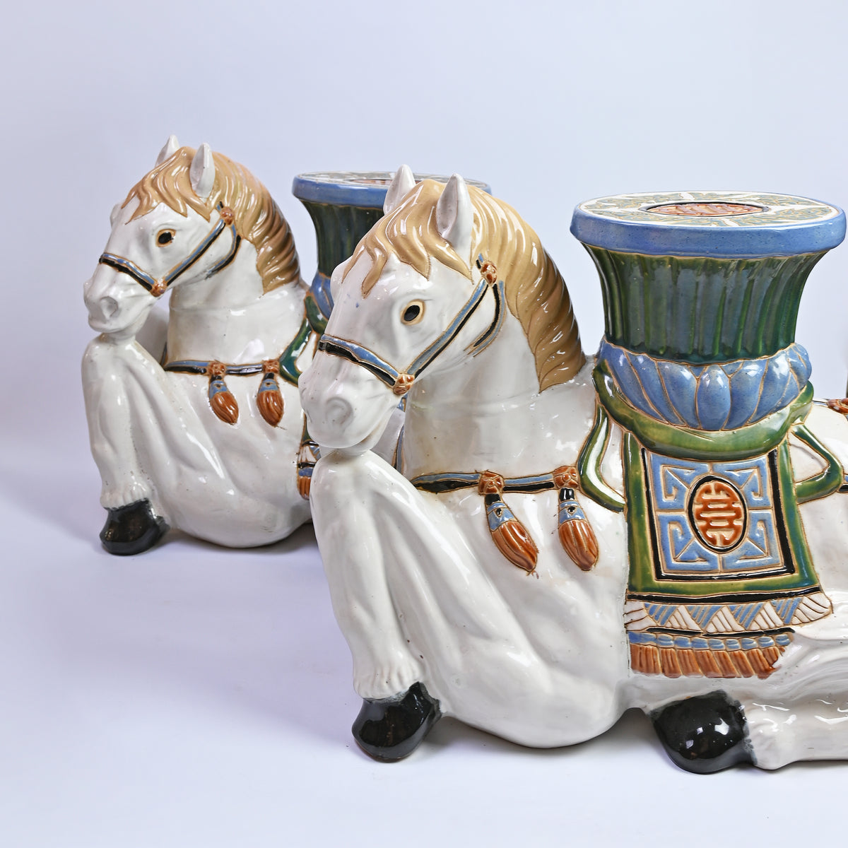 Glazed Pony Jardiniere