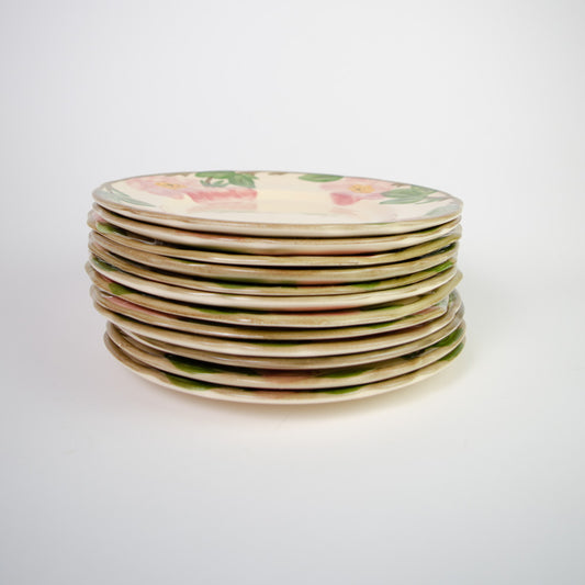 Franciscan Desert Rose Plate Set (12)