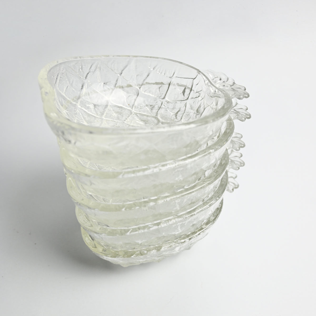 Glass Pineapple Bowl
