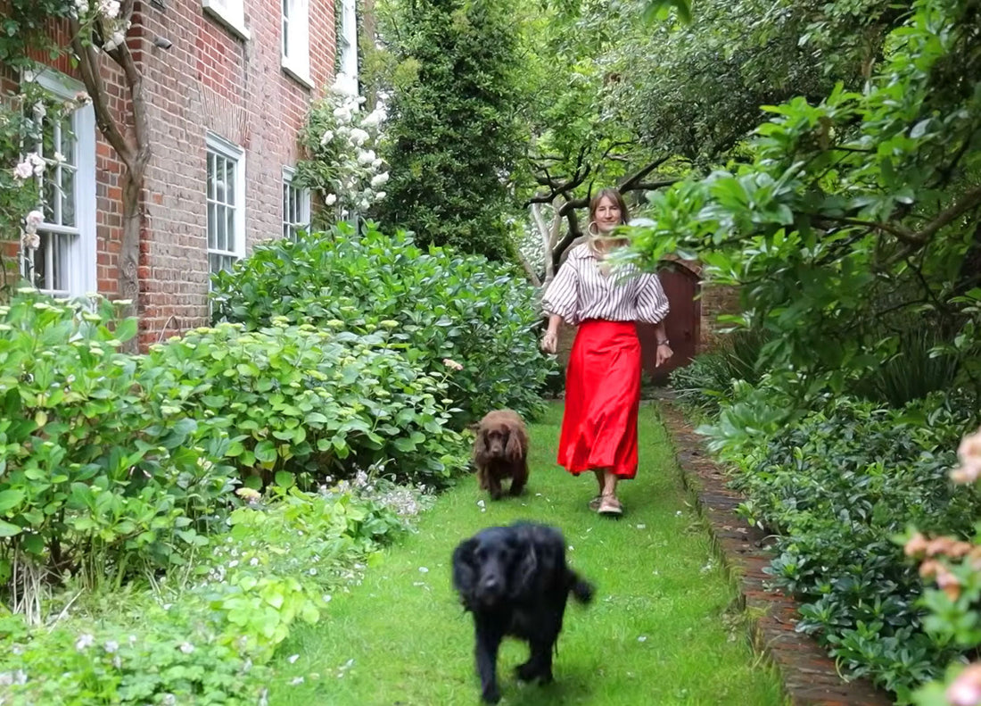 Homeworthy Tour: Colour-Drenched English Countryside Home