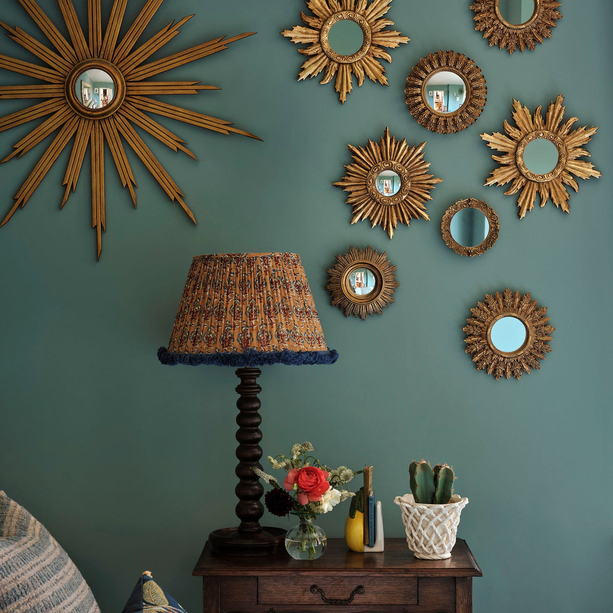 Selection of vintage style mirrors by Amy Eld of Rock the Heirloom
