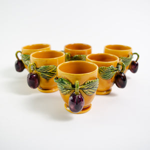 Decorative Olive Mugs