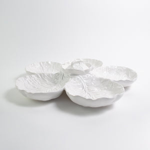 Portuguese White Cabbage Serving Platter