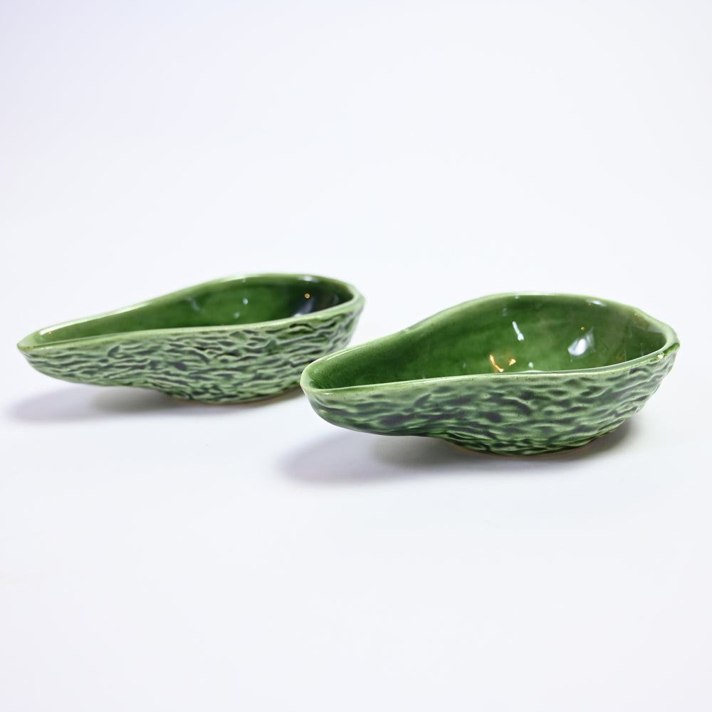 Pair of Avocado Dishes