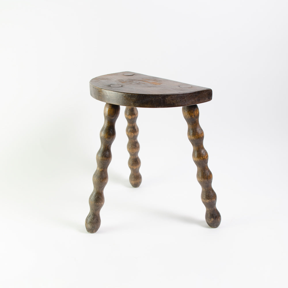 Wooden Bobbin Stool