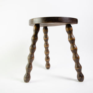 Wooden Bobbin Stool