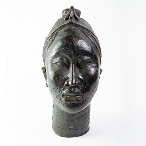 Stunning Bronze African Female Head