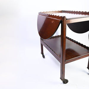 Scalloped Drinks Trolley
