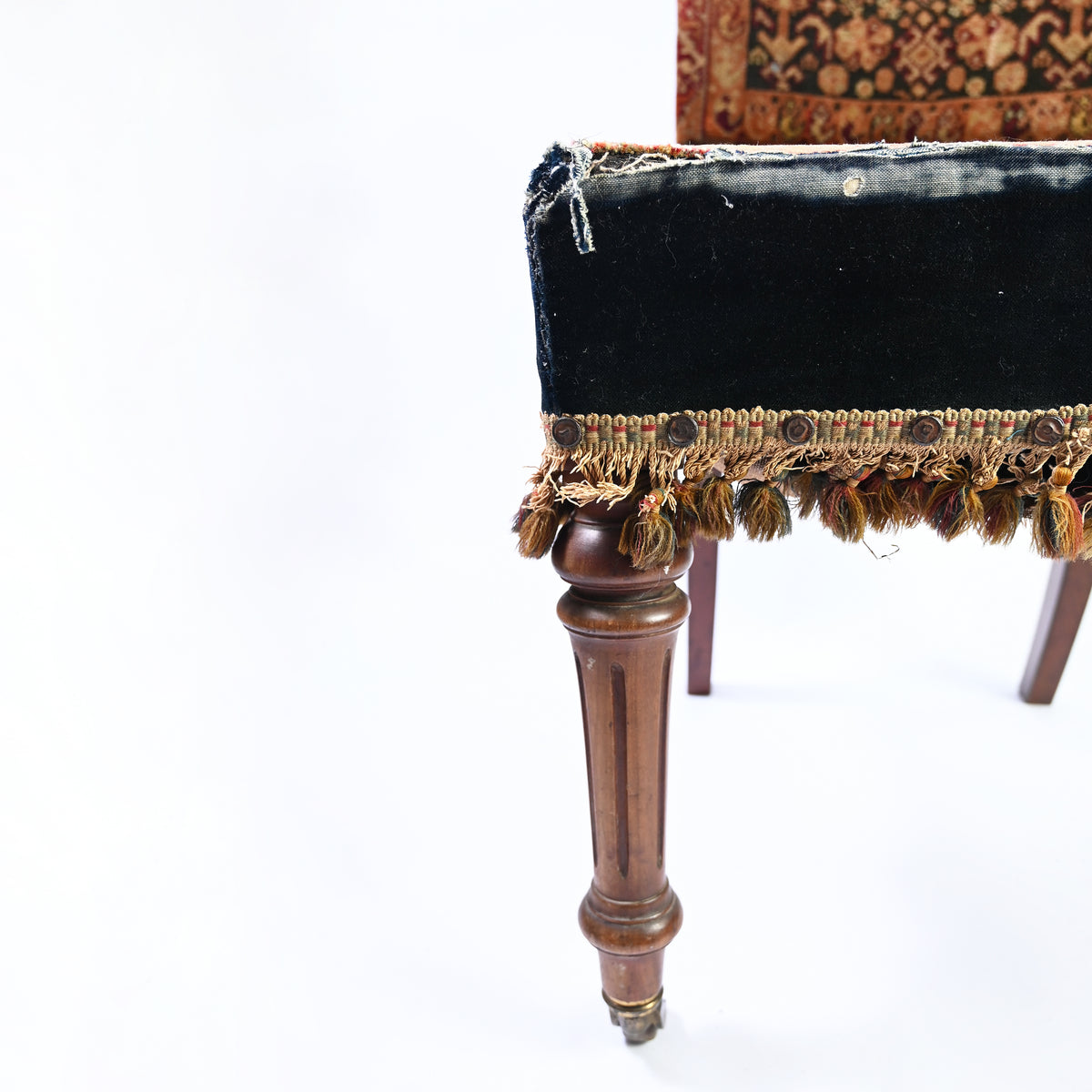 Charming Pair of Kilim dining chairs