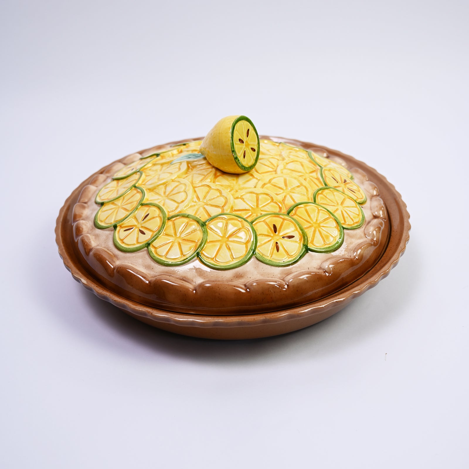 Large Italian Lemon Pie Dish