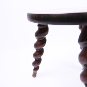 Barley Twist Milking Stool