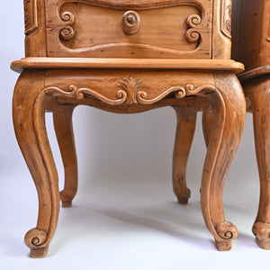 Pair of French Bedside Cabinets