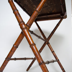 Vintage Bamboo Folding Table