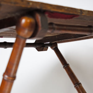 Vintage Bamboo Folding Table