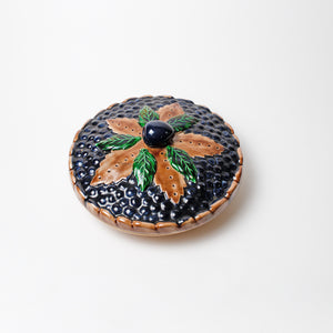 Vintage Fruit Pie Dish