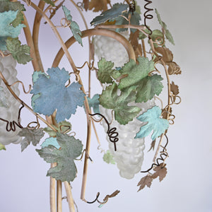 Italian Toleware Vine Floor lamp