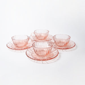 Beautiful French Scalloped Tea Set