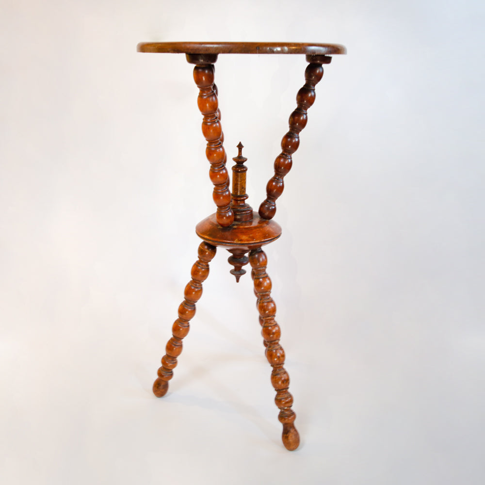 Cherry Wood Bobbin Gypsy Table