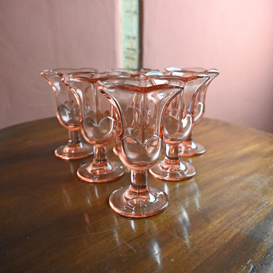 Gorgeous Pink Ice-Cream Dishes