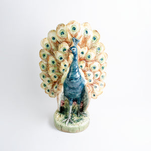 Exquisite Peacock Vase