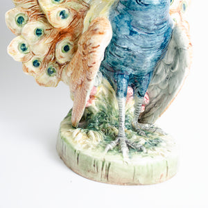 Exquisite Peacock Vase