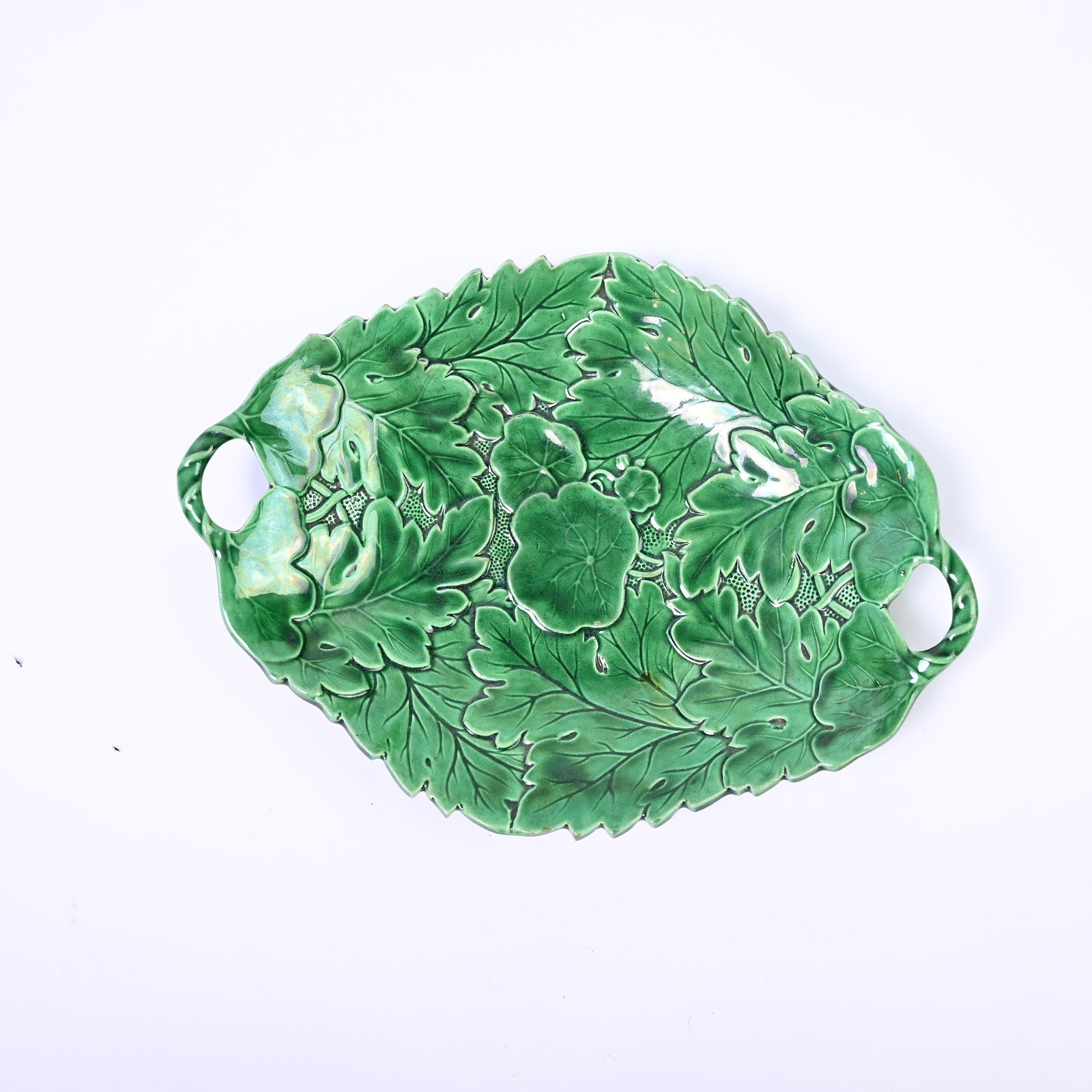 Cabbage leaf platter