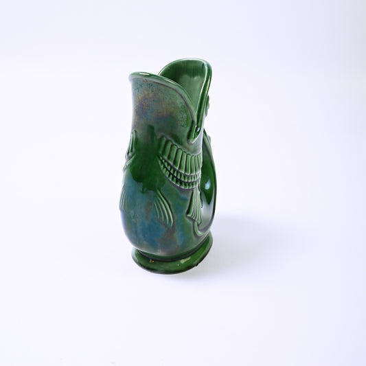 Jade Green Vintage Gluggle Jug