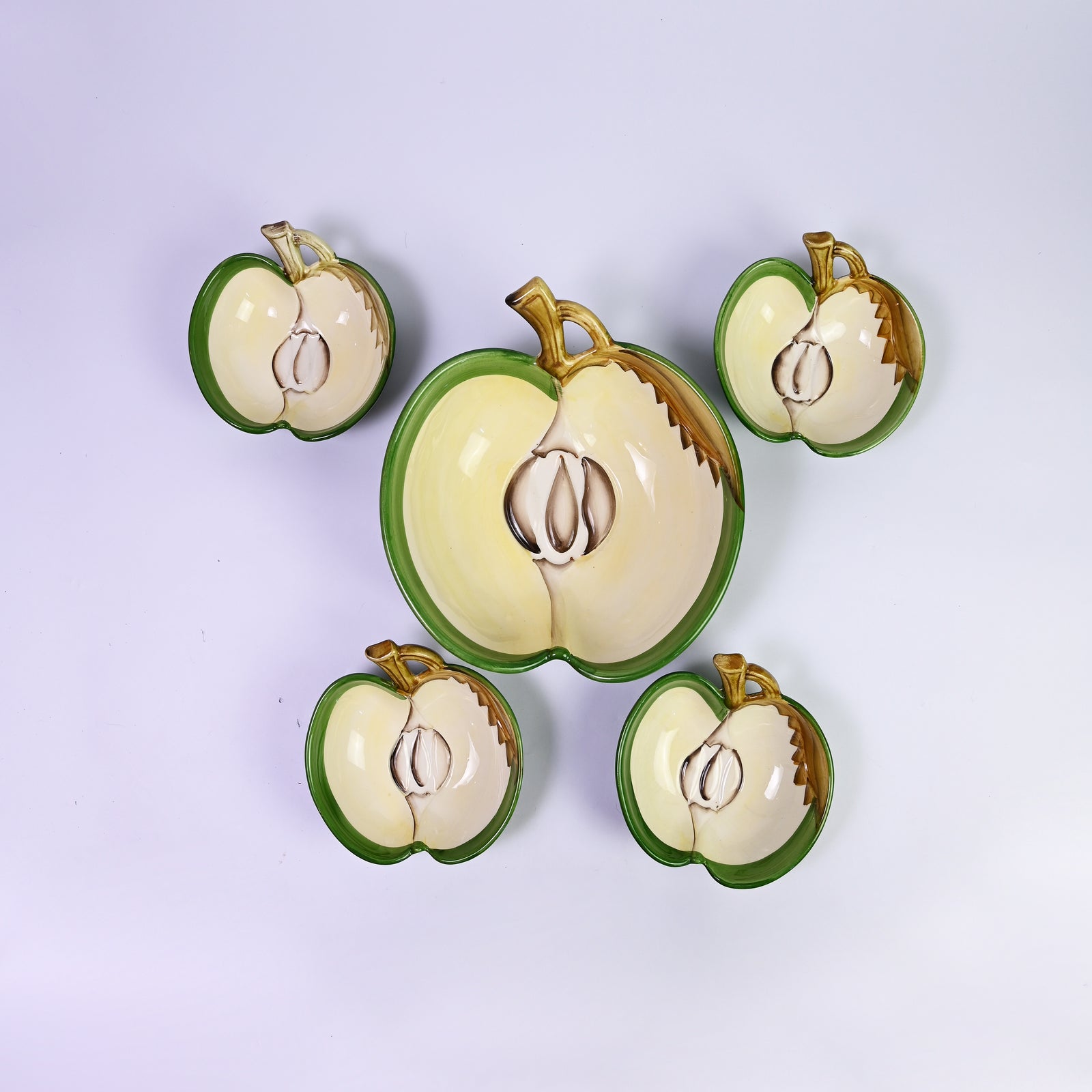 Set of Vintage Apple Bowls