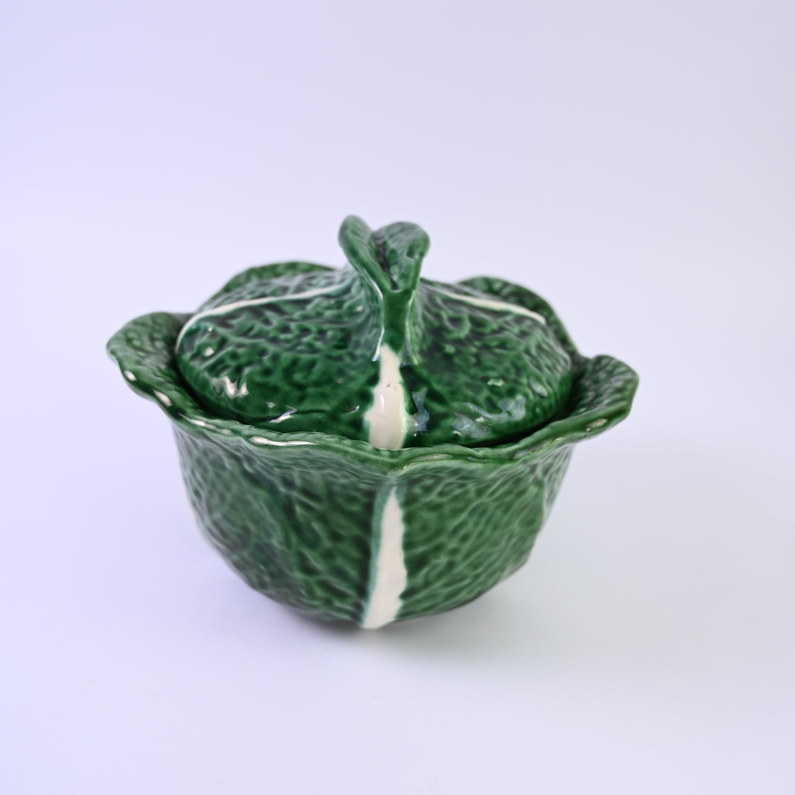 Cabbage Leaf Bowl with Lid