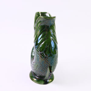 Jade Green Gluggle Jug