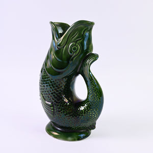 Jade Green Gluggle Jug