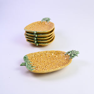 Set of Portuguese Pineapple Side Plates