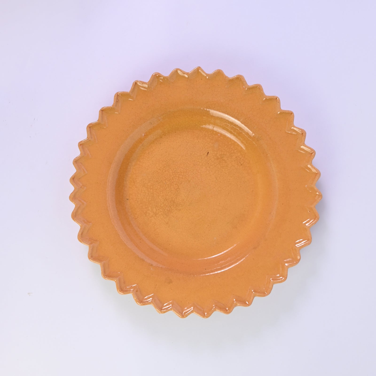 Glazed Sun Plate