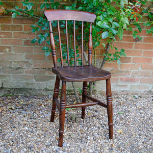 Set of Vintage Harlequin Windsor Chairs