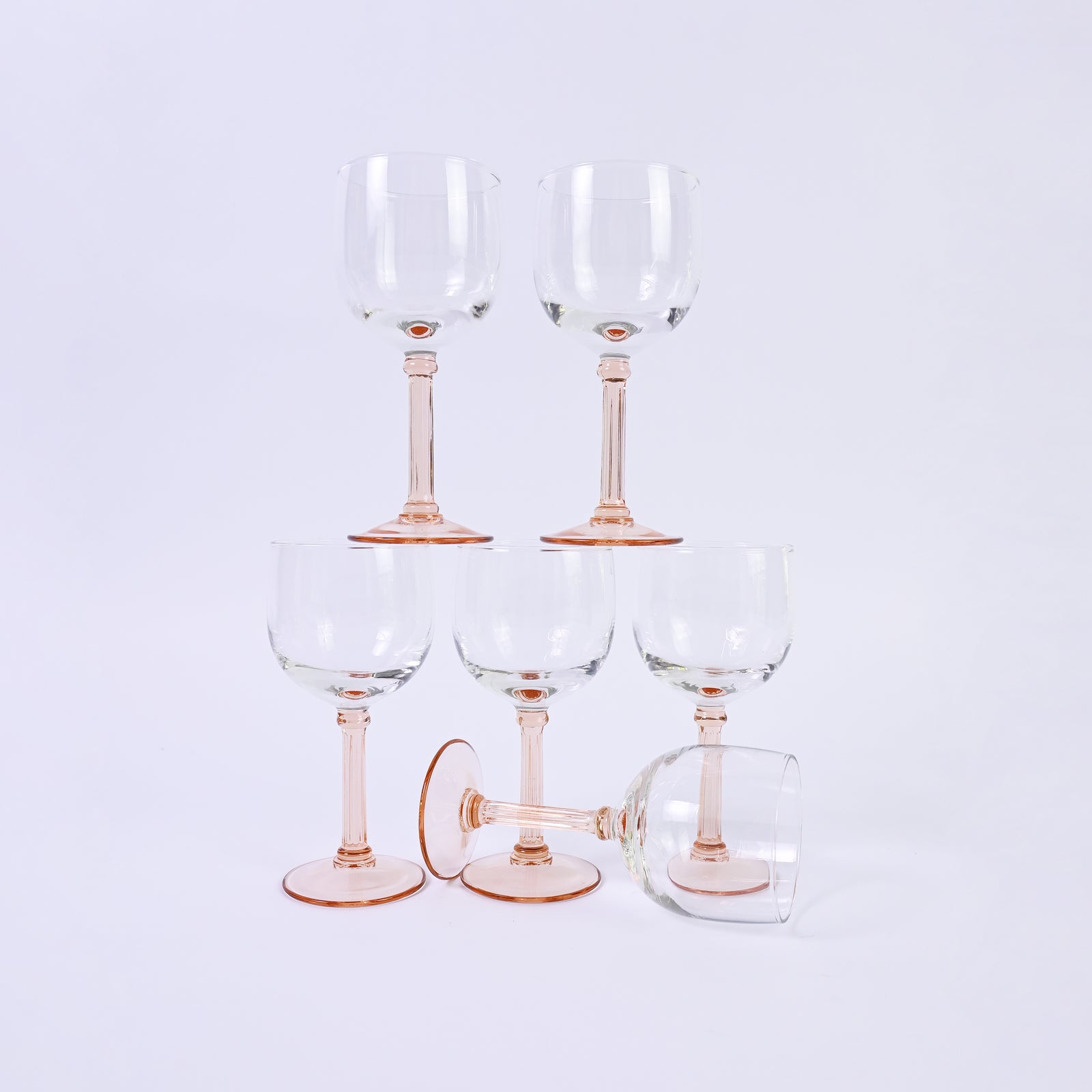 Mini Pink Glasses Set