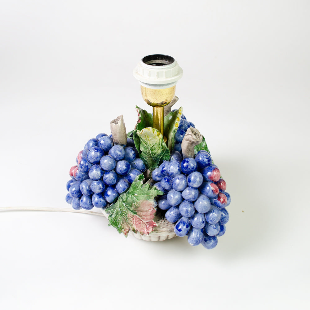 Ceramic Hand painted Fruit Lamp stand