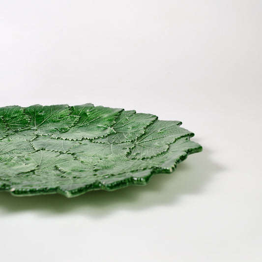 Large Italian Leaf Serving Platter