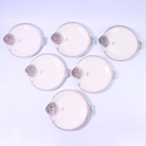 Grey Fish Plate Set