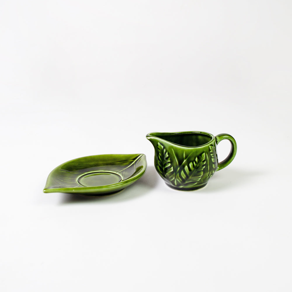 Leaf Gravy Dish