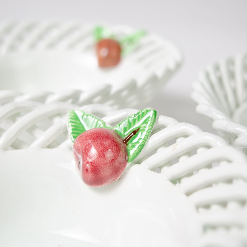 Spanish Lattice and Fruit Bowl and Plate Set