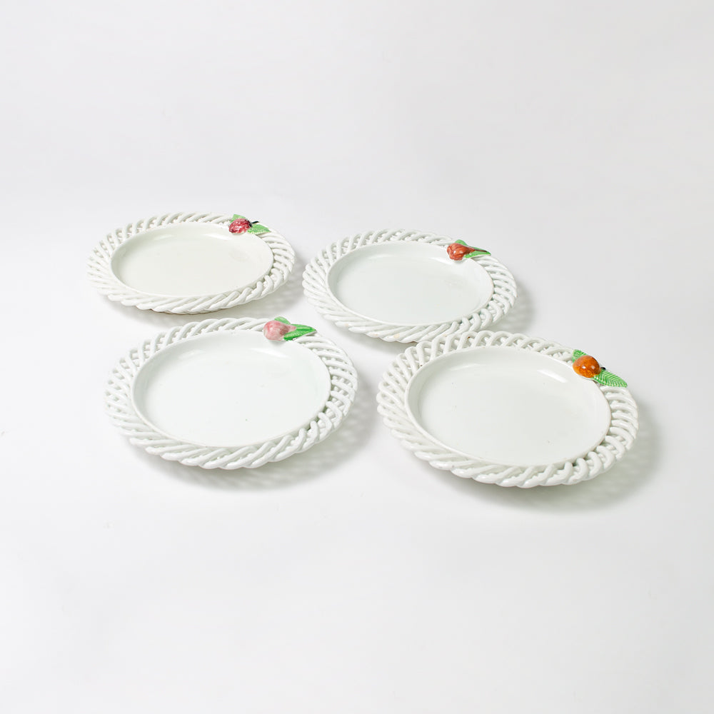 Spanish Lattice and Fruit Bowl and Plate Set
