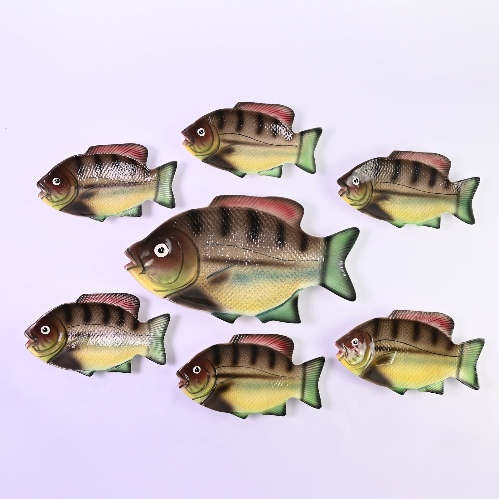 Handpainted Fish Dining Collection