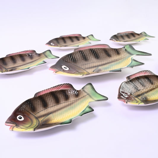 Handpainted Fish Dining Collection