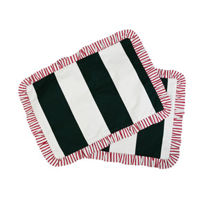 Frilled Festive Placemat Set