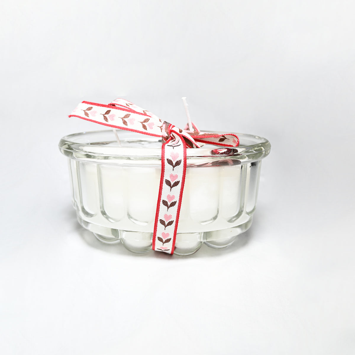 Glass Jelly Mould Candles