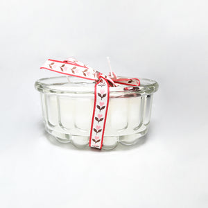 Glass Jelly Mould Candles
