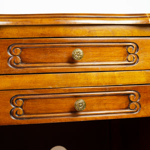 Pair of Cherry Wood side tables