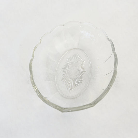 Medium Oval Glass Bowl